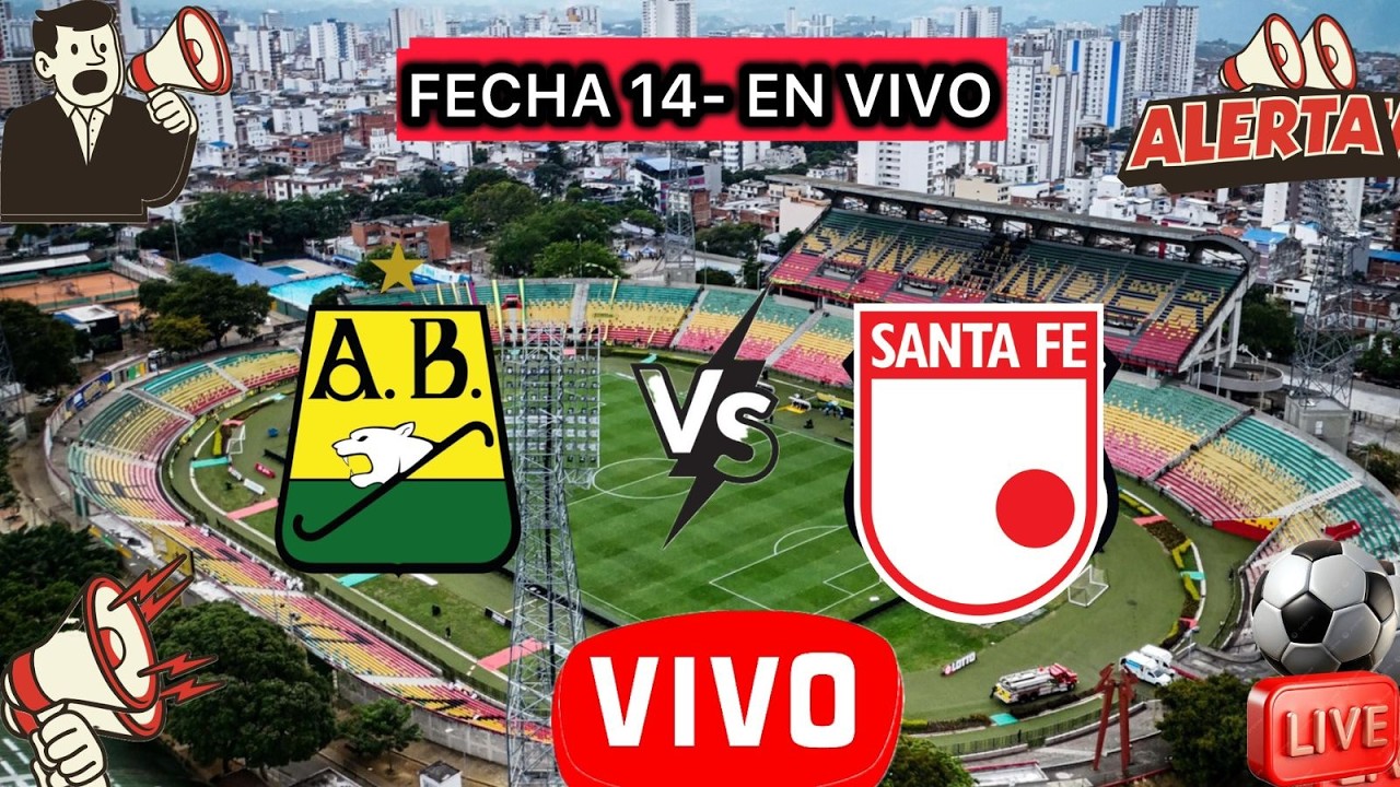 🔴BUCARAMANGA VS SANTA FE - EN VIVO - FECHA 14 - LIGA BETPLAY - YouTube