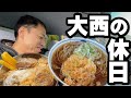 【オヤジの休日】安曇野へ。タイヤ交換からの天ぷらそばとカツ丼