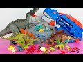 Satisfying Unboxing Jurassic World Rebirth Dinosaur Toy Collection ASMR T-rex Kentrosaurus Mosa Giga