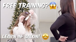 Beach waves free training for at home Styling with our exclusive memberships