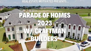 Parade Of Homes| 2 Breathtaking Luxury Homes  Built By Craftman Builders | Interview & Walkthrough