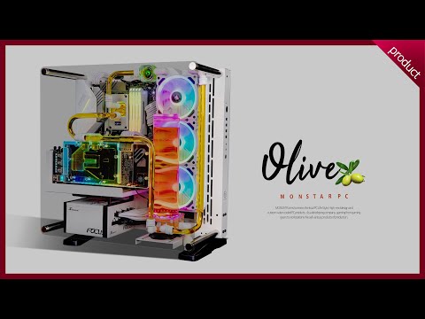 화이트 감성 커스텀 수냉 <strong>PC</strong>! <strong>AMD</strong> 5900X + RTX 3080 하이엔드 컴퓨터 ㅣOLIVEㅣ