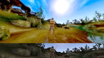 OpenMW postprocessing mockup, aka instant Oblivion