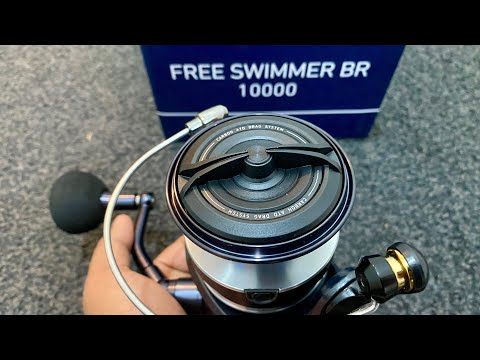daiwa 10000 spinning reel Exceler LT which is handy and compact at the same time The New Daiwa Free Swimmer