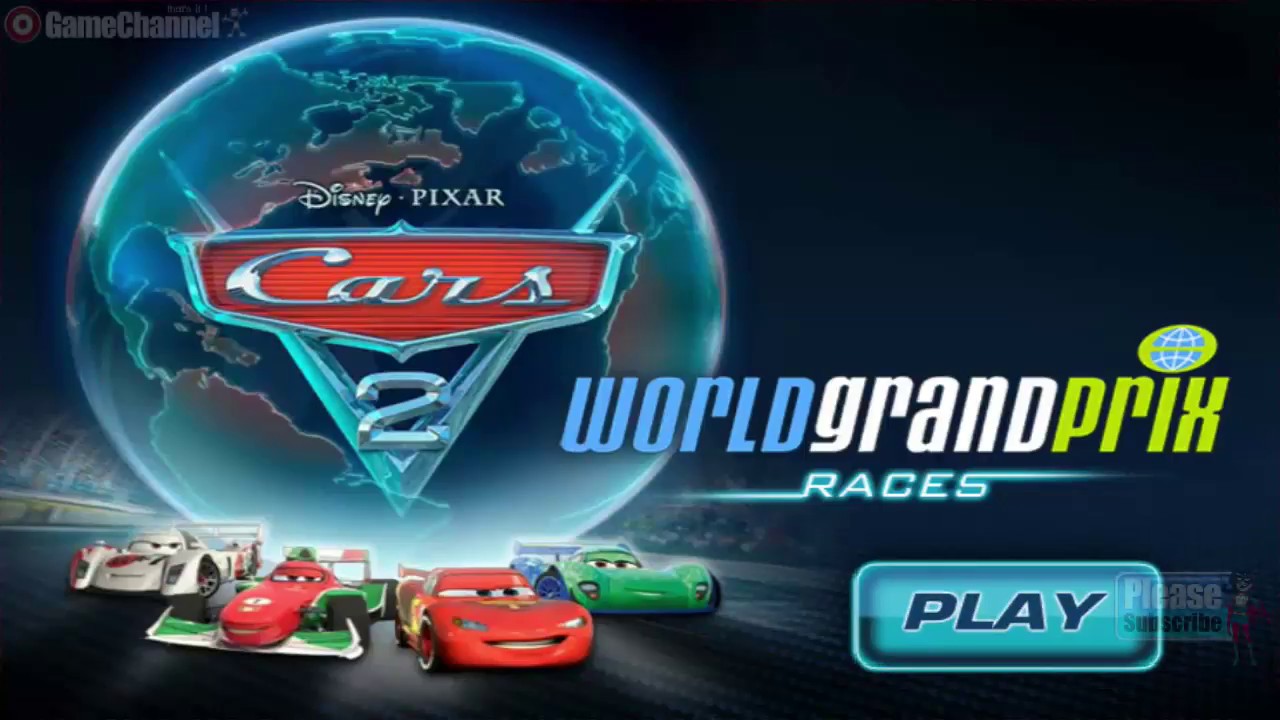 Cars 2 World Grand Prix Race Games Children Disney Flash Games Gameplay Video Youtube