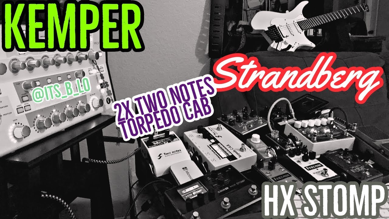KEMPER HX STOMP TORPEDO CAB IN STEREO YouTube