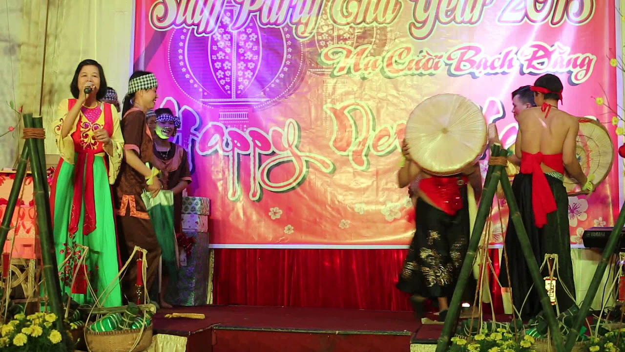 khách sạn bạch đằng New Year End Party 2015 - Khách sạn Bạch Đằng - Múa BP Lễ tân + Sales + Bảo vệ