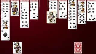 Lets Play "Spider Solitaire" Episode 1 screenshot 3