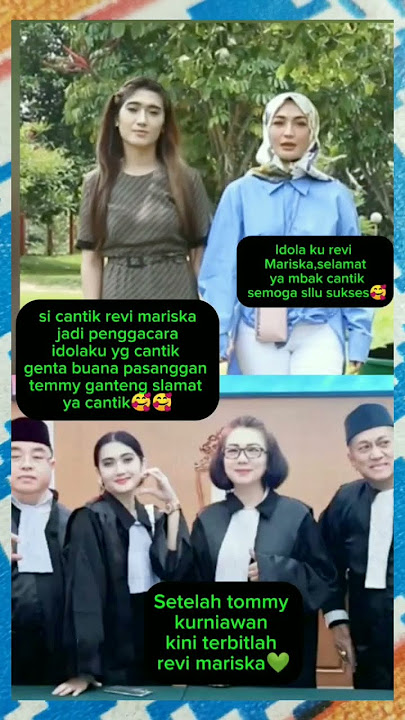 Revi Mariska jadi pengacara#revimariska #tomykurniawan #shots #vidioshort #viralshort #artist