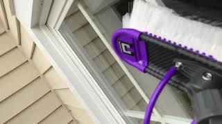 Constructor Brush in Slow Motion - Clearly Now Window Cleaning