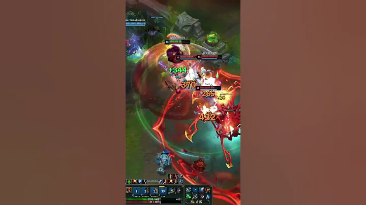 League of Legends - Renekton 2v5 quadra kill #leagueoflegends #shorts #gameplay