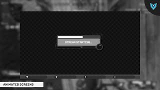 NoirEase Stream Pack, Twitch Stream Overlay All You Need