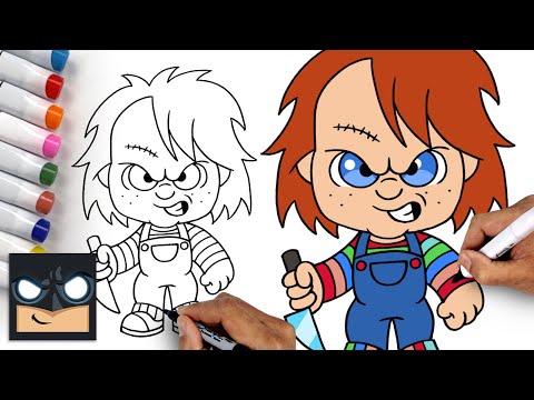 How To Draw Chucky | Halloween Art Tutorial