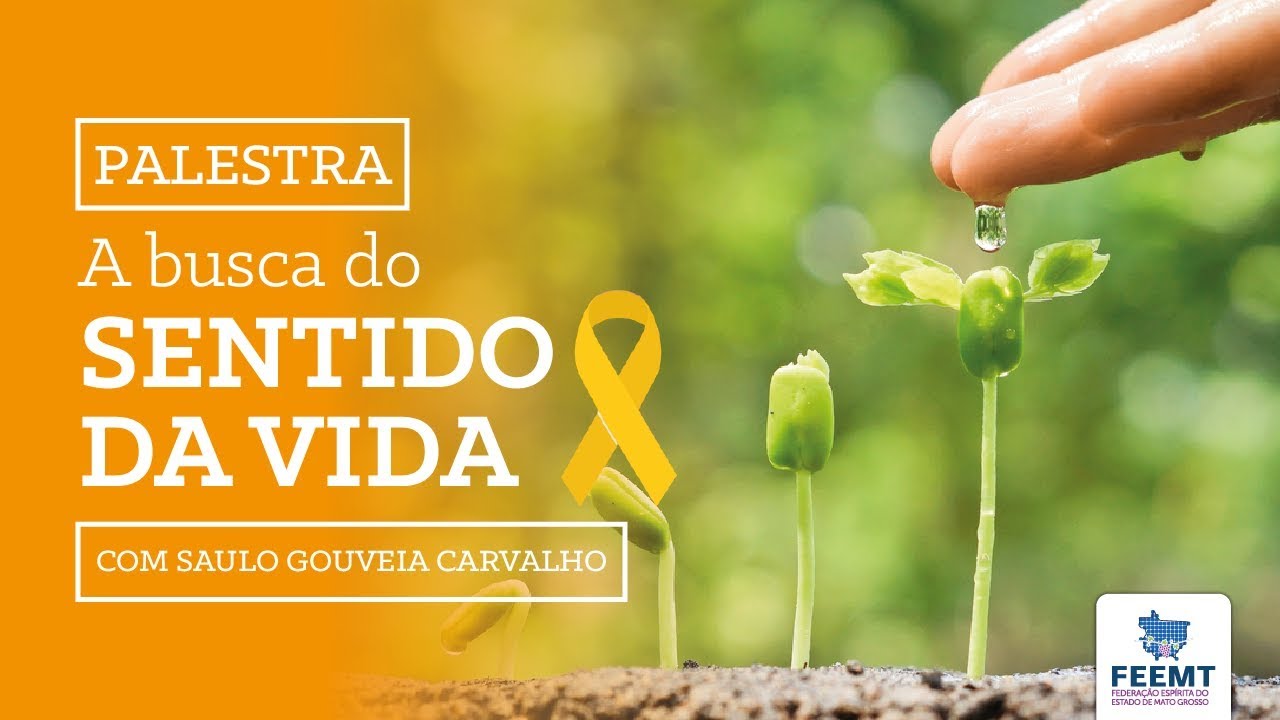 A busca do sentido da vida | Palestra com Saulo Gouveia Carvalho - YouTube