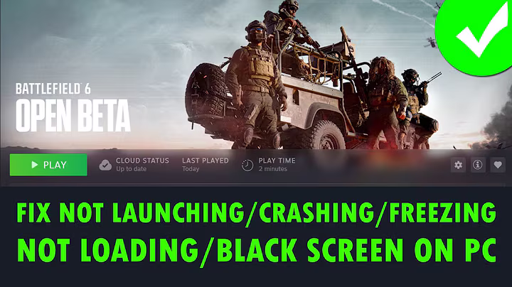 Fix Battlefield 6 Not Launching/Crashing/Freezing/Not Loading/Black Screen On PC