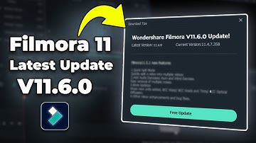 Filmora New Update V11.6 | New Features Available!!