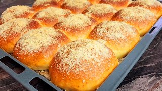 They will disappear in 1 minute! Simple ingredients! A quick and delicious recipe for buns!