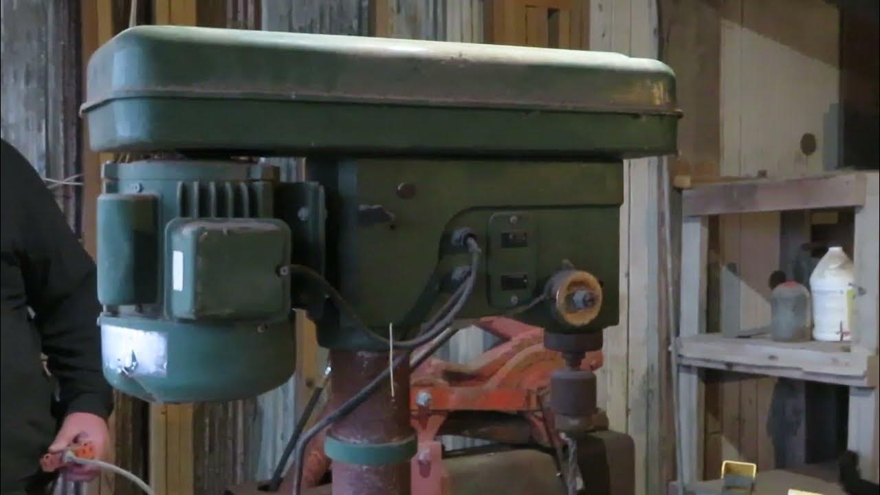 Central Machinery 16 Speed Drill Press YouTube