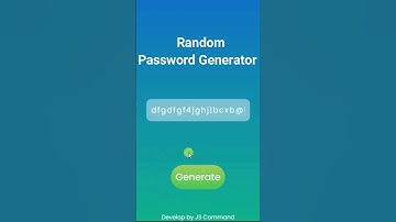 Random Password Generator using JavaScript | Password Generator Project