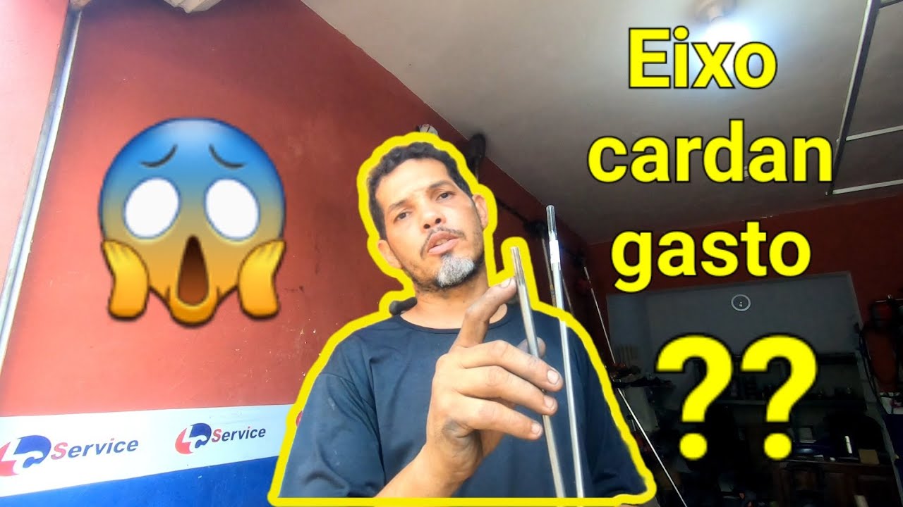 Roçadeira com eixo cardan gasto ??? que fazer @lcservice01