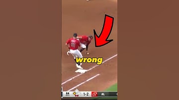 THE WORSE ERROR 😳 #shorts #baseball #mlb
