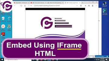 Embed Video IFrame in HTML | Embed any link IFrame in HTML | ProgrammingGeek