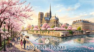   French Instrumental   Peaceful Spring Morning Along The Seine