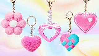 5 Ideas De Manualidades Fáciles Diy Lindos Llaveros Manualidades Para Regalar Y Hacer En Casa