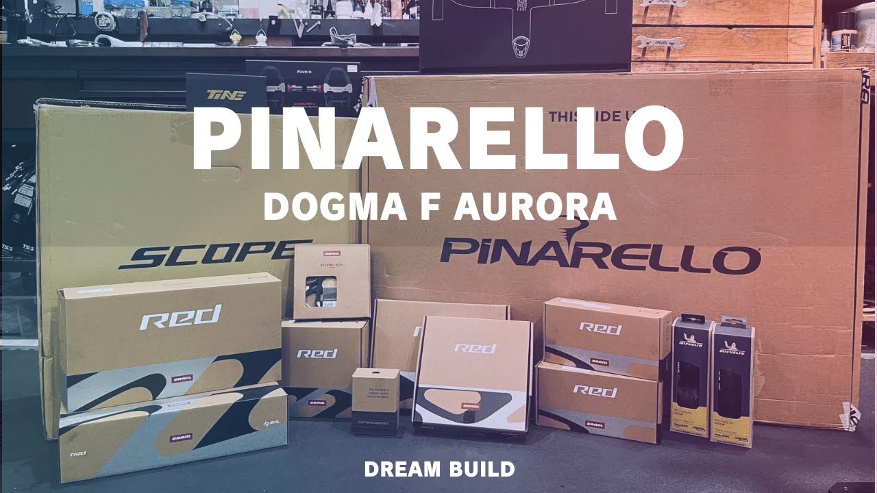 DREAM BUILD - Pinarello DOGMA F Aurora MYWAY 2026 |【潮猿宮主】