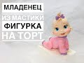 Младенец из мастики  🔴 запись эфира из  instagram🔴Фигурка на торт 🔴 Фигурка младенца 🔴 Танинторт