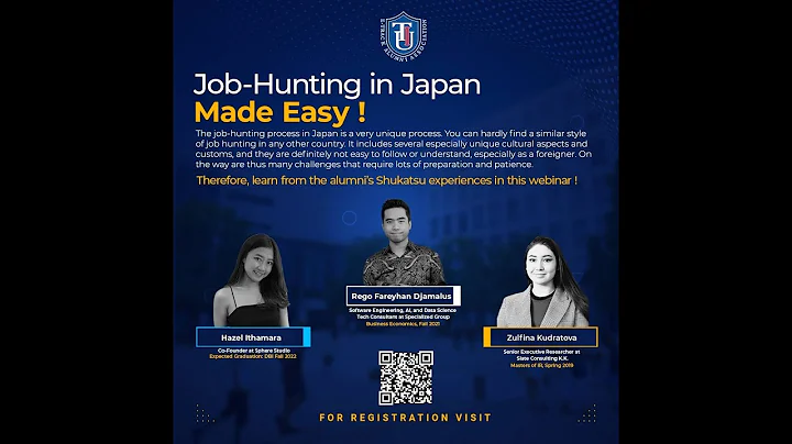 Job Hunting in Japan Made Easy! TIU Alumni Share Their Experiences!