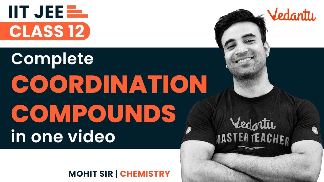 Coordination Compounds Class 12 | One Shot | JEE 2023 | Mohit Sir | @JEEVedantu