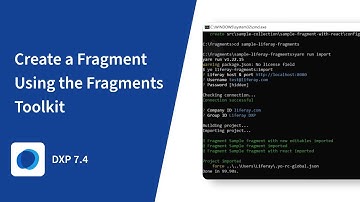 How to Create a Fragment Using the Fragments Toolkit in Liferay DXP 7.4