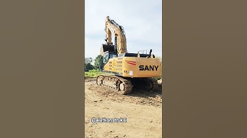 EXCAVATOR SANNY LOADING TRUK PERSIAPAN MEMBAWA TANAH GALIAN NORMALISASI KALI BEKASI #shorts