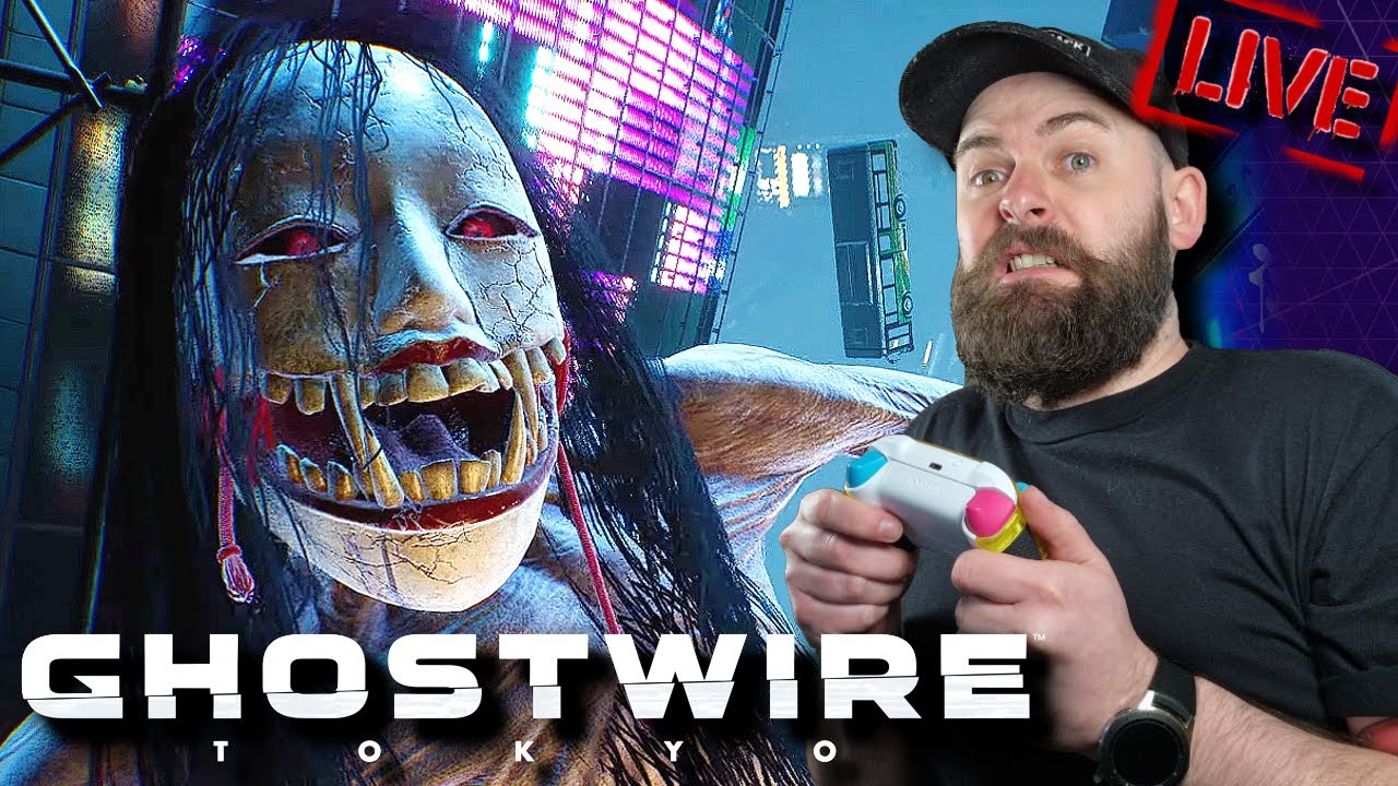 Lets Play GHOSTWIRE TOKYO -  Launch day LIVESTREAM / Ghostwire Tokyo PC Gameplay (SPOOKY SATURDAY)