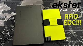 Ekster Cardholder Pro (Electric Yellow) | EDC RFID Wallet 💳 