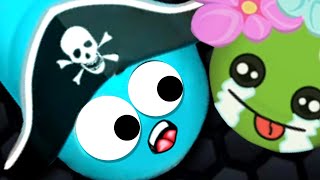 Wormate.io - Legend Of The Pirate Snake Eats All Slither Worms!