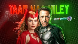 Love? Or Destruction? Wanda × Doom 🔥| Can't Find a Partner (Fan Edit) | Yo Yo Honey Singh