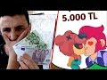 GÜLERSEM 800 EURO YIRTARIM! (5.000TL) Brawl Stars Animasyon