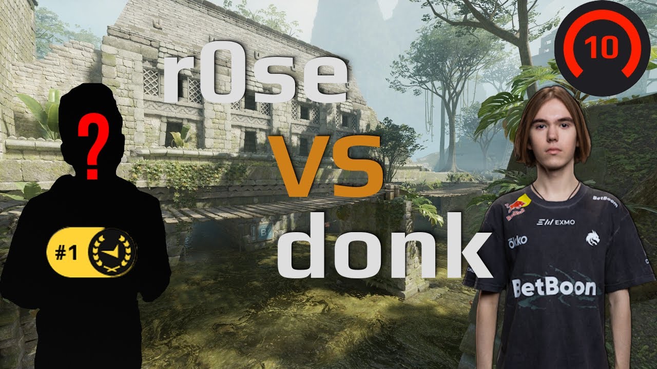 #1 FACEIT PLAYER DESTROYS DONK (28-12) | POV (Ancient)