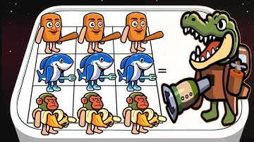 BRAINROT : MERGE BATTLE - Itaillan Brainrot Go Max Level Merge Battle Gameplay 