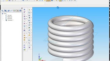 Exercise 11 Simple Spring | SolidEdge V20 | machine design tutorial | CAD | Mechanical Engineering