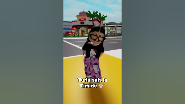 SOIS PAS TIMIDE - GIMS #roblox