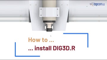 How to mount the DIG3D.R Rotary Probe on your CNC machine