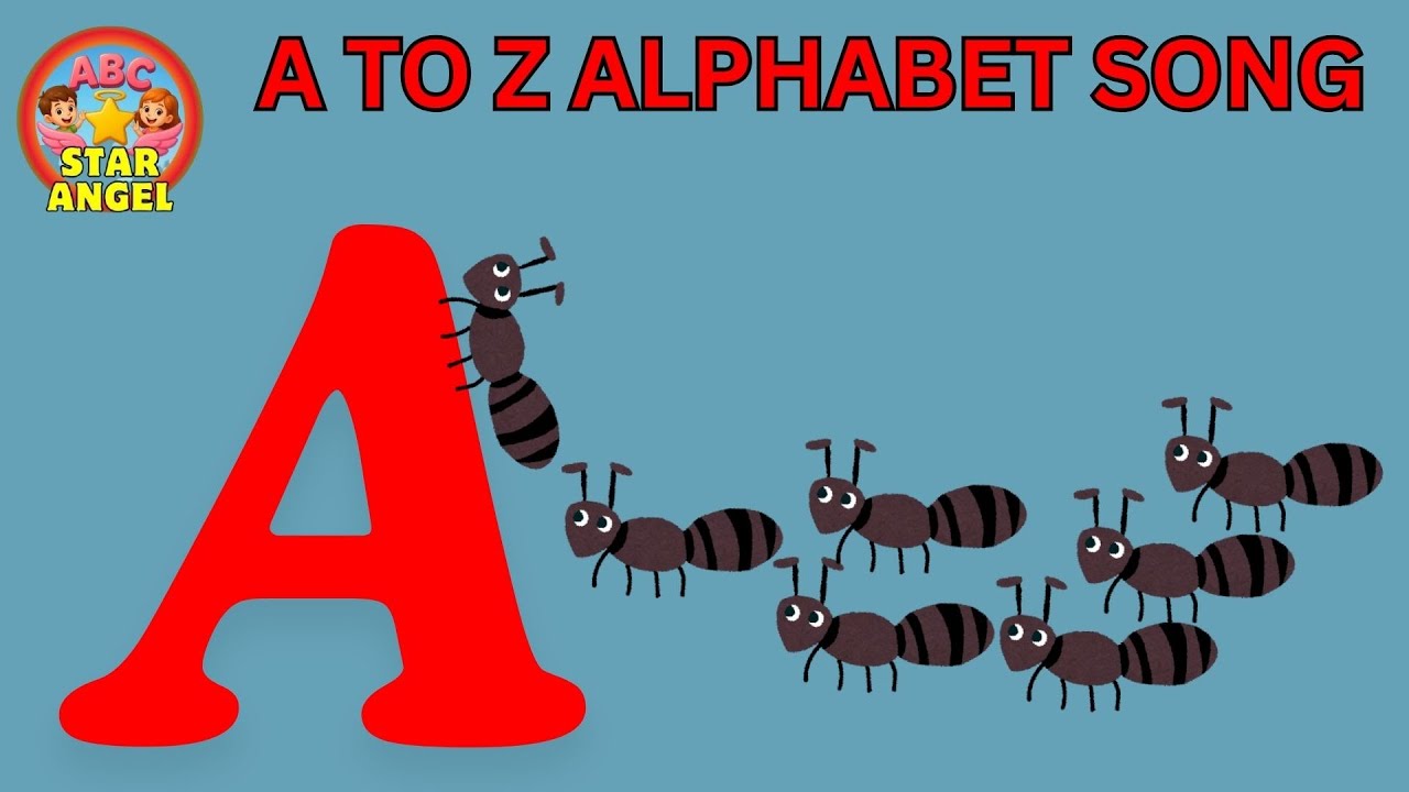 ABC Song for Kindergarten Kids A to Z Alphabet Nursery Rhymes Fun - YouTube