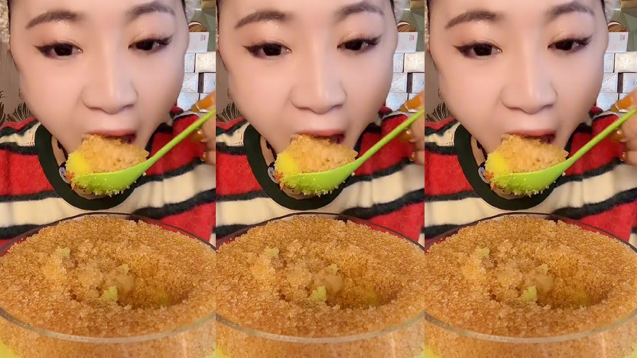 [MUKBANG] delicious crispy shrimp eggs rainbow - shrimp 파삭 파삭 한 알 무지개 - 새우 생