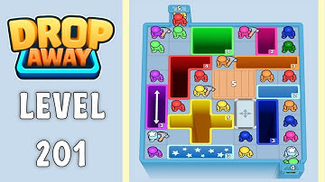 Drop Away level 201 solution