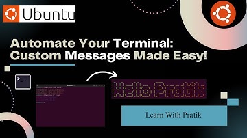 Automate Your Ubuntu Terminal: Display Custom Messages on Open