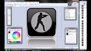 [Paint.Net Tutorial] Make your own BlackWhite (RocketDock) Icons