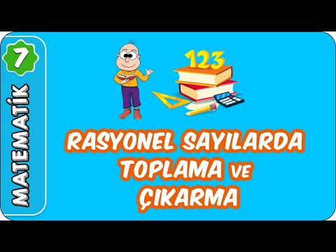 Rasyonel Sayılarda Toplama ve Çıkarma | 7. Sınıf Matematik #evokul Kampı